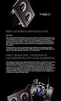 01.12.2009 Newsletter